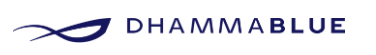 DHAMMA BLUE Logo