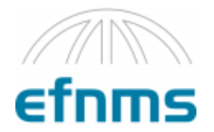 EFNMS EUROPEAN FEDERATION OF NATIONAL MAINTENANCE SOCIETIES Logo